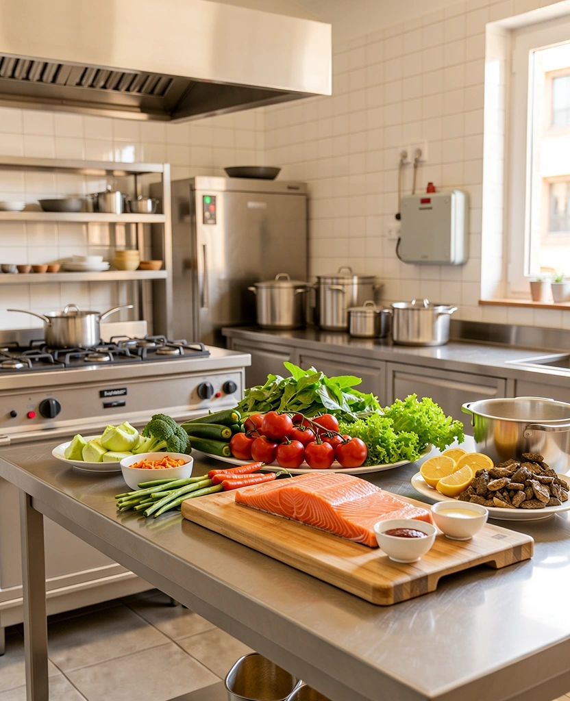 HealthyMeal preparation facility