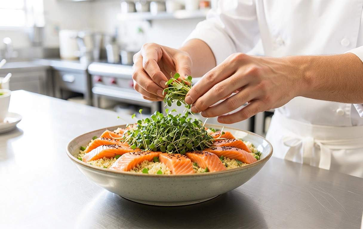 HealthyMeal kitchen preparation